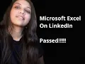 LinkedIn s MS Excel Skill Assessment Test Complete test