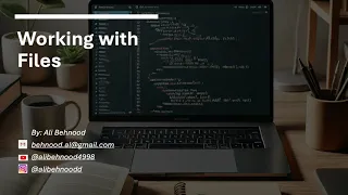 17 Working with Files - Python Crash Course