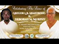 Celebrating the Lives of Gregor L B Armstrong Deborah M Murphy Funeral Service Livestream