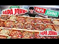 This 16 Year Old Kid Ate The Entire Papa Johns Menu in 10 Minutes Pizza Challenge