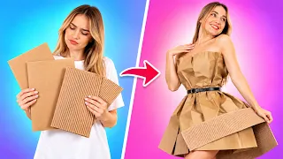 Epic Fashion Hacks e trasformazioni di outfit fai-da-te di 123 GO! 👗💁‍♀️