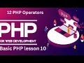 PHP Operators lesson 10