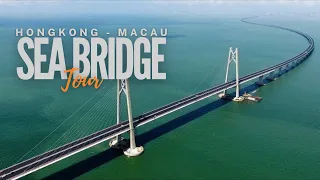 Hongkong to Macau 🇲🇴 via longest sea bridge in the world |Foodie Sha|