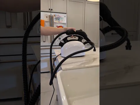 Kitchen deep clean before school starts 🫧📚🤍 #steamcleaning #steamecleaner  #asmrcleaning #asmr