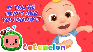 If You Re Happy And You Know It CoComelon Nursery Rhymes Toddler Learning Kids Songs 