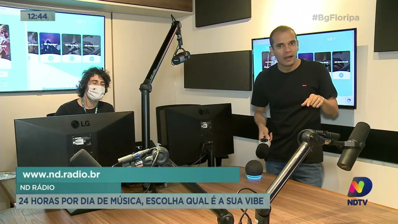 ND Rádio: 24 horas por dia de música, escolha qual é a sua vibe