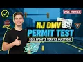 NJ DMV Permit Test 2026 UPDATED Questions Correct Answers Pass Fast