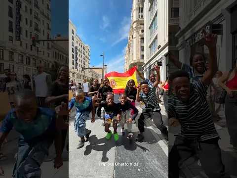 Ghetto Kids - Live in Spain 🇪🇸 #ghettokids  #dance #shorts #Spain