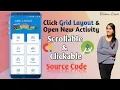 How to Create Grid Layout and CardView Layout in Android Studio