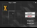 Tic Tac Toe with UI on VisualBasic net 1st U I game ever made by Abubakr Jajja