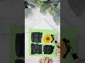crafting a DIY using silk-screen stencils and chalk paste from Magnolia design co