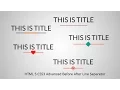 Advance HTML5 CSS3 line separator use before after and transform effect Bangla web design tutorial