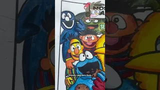 TFA Nostalgia Art Sesame Street Tiffany Fisher Artist