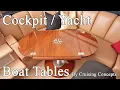 Boat Tables by Cruising Concepts