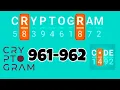 CRYPTOGRAM level 961 962