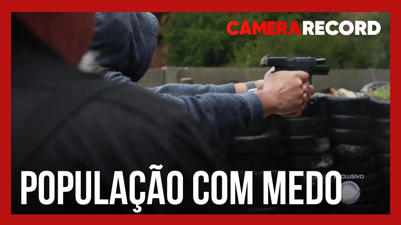 Moradores sofrem as consequências da criminalidade e tentam se proteger