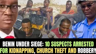 benin city crime wave kidnappers kill victim after ransome church robbery caught 