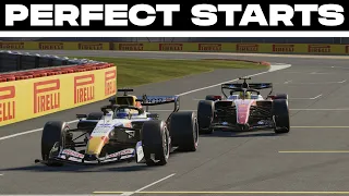 how to get perfect race starts in f1 26