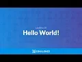 Learn C Hello World