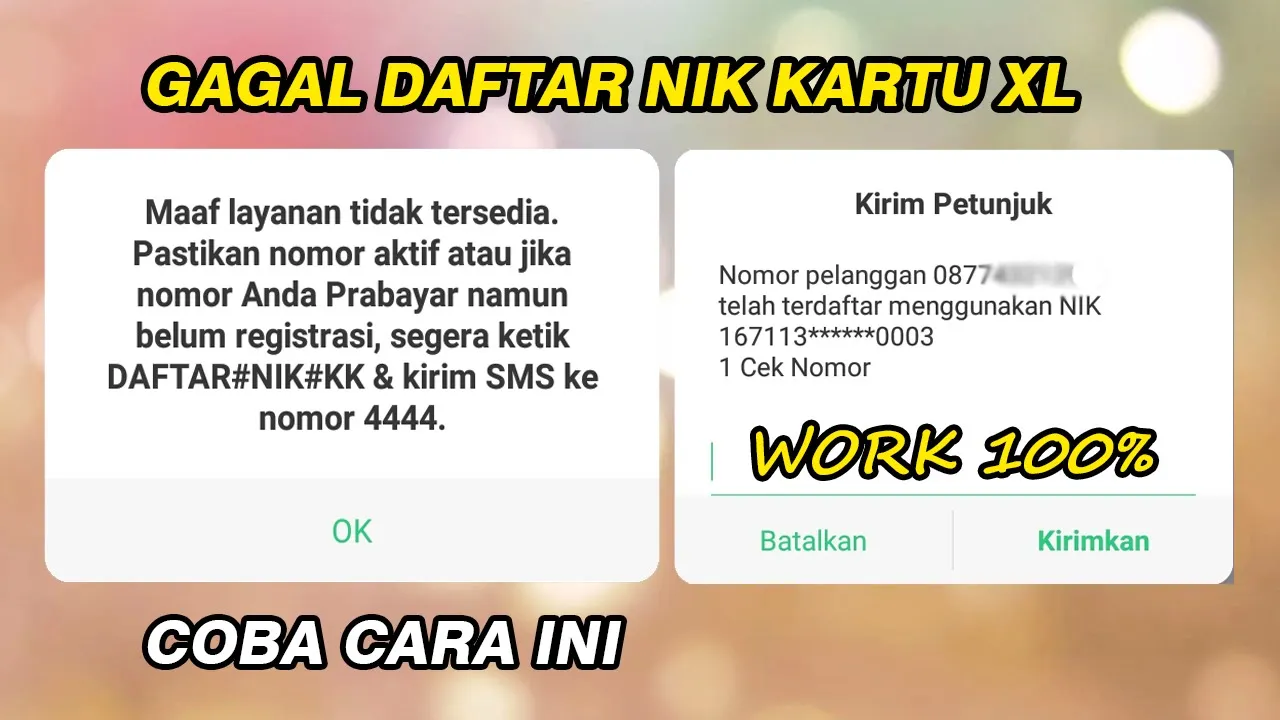 Cara mengaktifkan kembali nomor XL Axiata yang sudah hilang