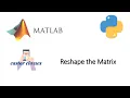 Reshape the Matrix Python Castor Classes