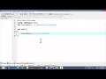 11 C Learning create function no parameter Tutorial for Beginners