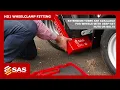 How to fit the SAS 1 Wheelclamp
