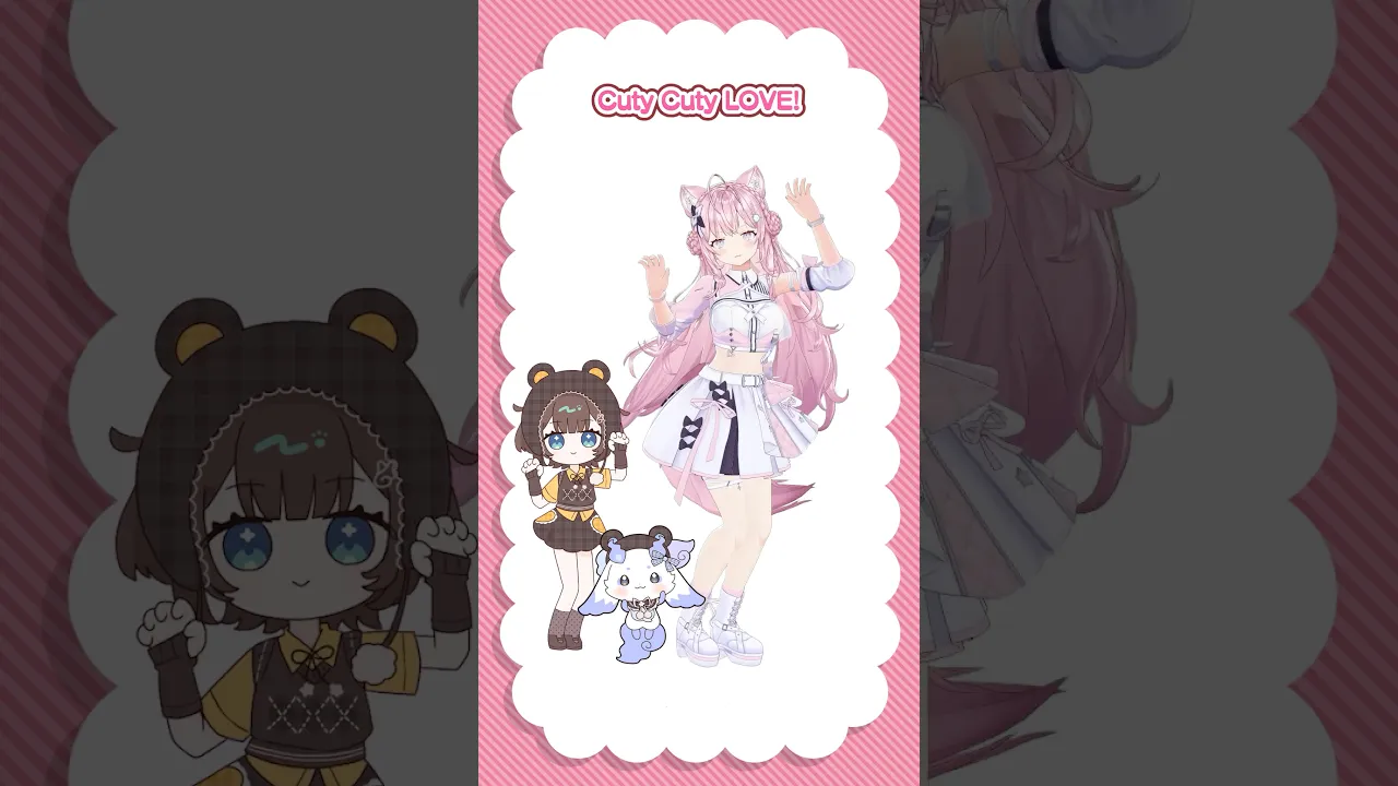 KYAWAII♡5000％ / あやかきちゃんと踊ってみた【博衣こより】#vtuber #踊ってみた #hololive #ホロライブ #shorts #dance #ダンス #博衣こより #あやかき