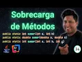 Sobrecarga de metodos en Java 5 min Method overloading Java desde cero