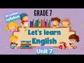 English Grade 7 Unit 7 Activity 4 5 Affixes - prefixes suffixes