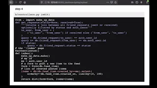 Building a Facebook clone app in 10 mins with py4web from scratch