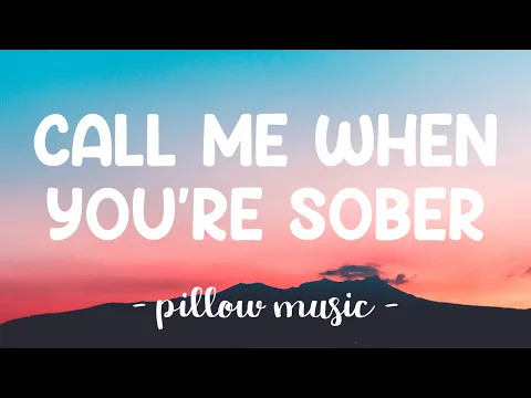 Download MP3 Call Me When You're Sober - Evanescence (Lyrics) 🎵