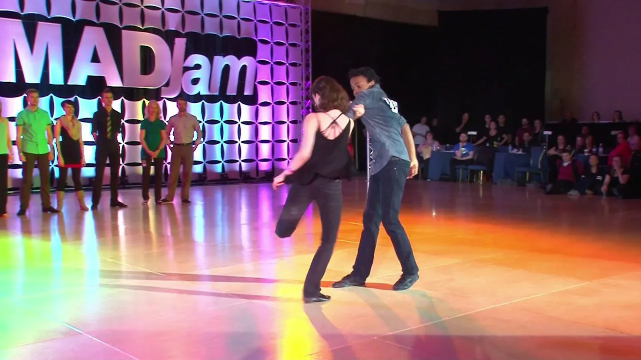 MADjam 2016 All Star Strictly Swing   Akil Boatwright & Irina Puzanova