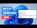 Fix All Windows Update Errors in Windows - Easy Solutions