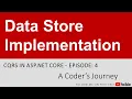 CQRS in ASP NET Core - Data Store Implementation