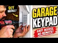 How to install a genie wireless keypad