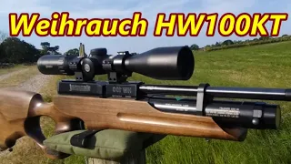 weihrauch hw100kt power accuracy u0026 pellet slug testing
