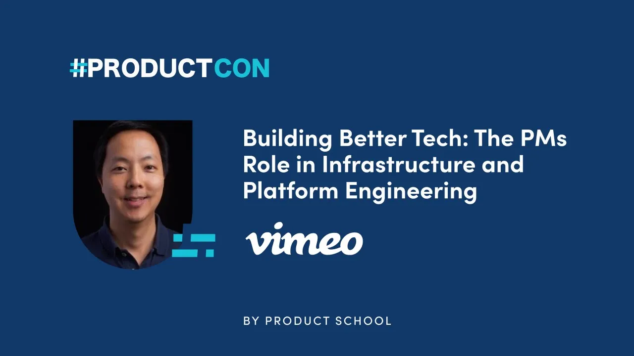 Building Better Tech: The Product Manager's Role in Infrastructure & Platform Engineering - YouTube thumbnail