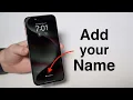 Download Lagu How to Add your Name on your iPhone Lock Screen!