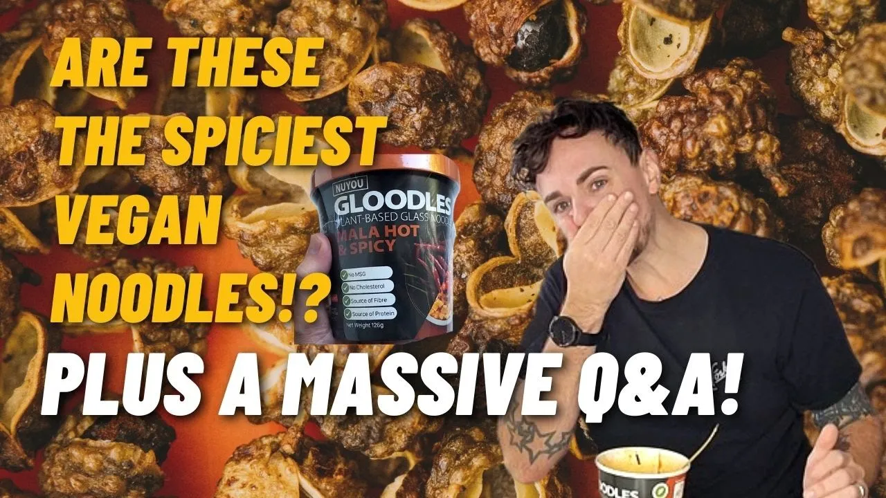 Vegan Spicy Mala Noodles & Massive Q+A   That Vegan Dad