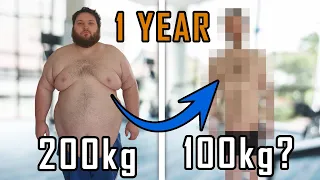 How Hard Is It to Lose 100 kg (220 lb) in a Year?