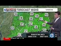 WEATHER Wet and breezy conditions for Saturday