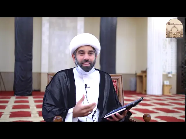 حياة النبي (ص) 41 - النبي(ص) في سن 37 سنة -  سماحة الشيخ محمد آتش