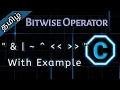 17 what is Bitwise Operator and How to Use Tamil Pro Techniques