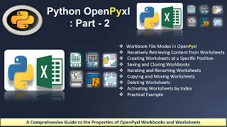 Python Excel Automation Analysis Utilizing OpenPyXl Workbooks and Worksheets - Part-2