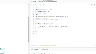 1043 Partition Array for Maximum Sum Leetcode daily Challenge using JavaScript