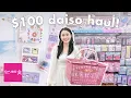 DAISO shop with me huge haul Sanrio stationery and more