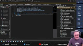 Uno Platform Live Coding Debugging x Load and XamlBinding helpers
