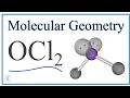 Molecular Geometry Shape for OCl2
