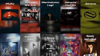 multo x where we are x merindukanmu lagi x jakarta hari ini x serana x cincin x everything u are